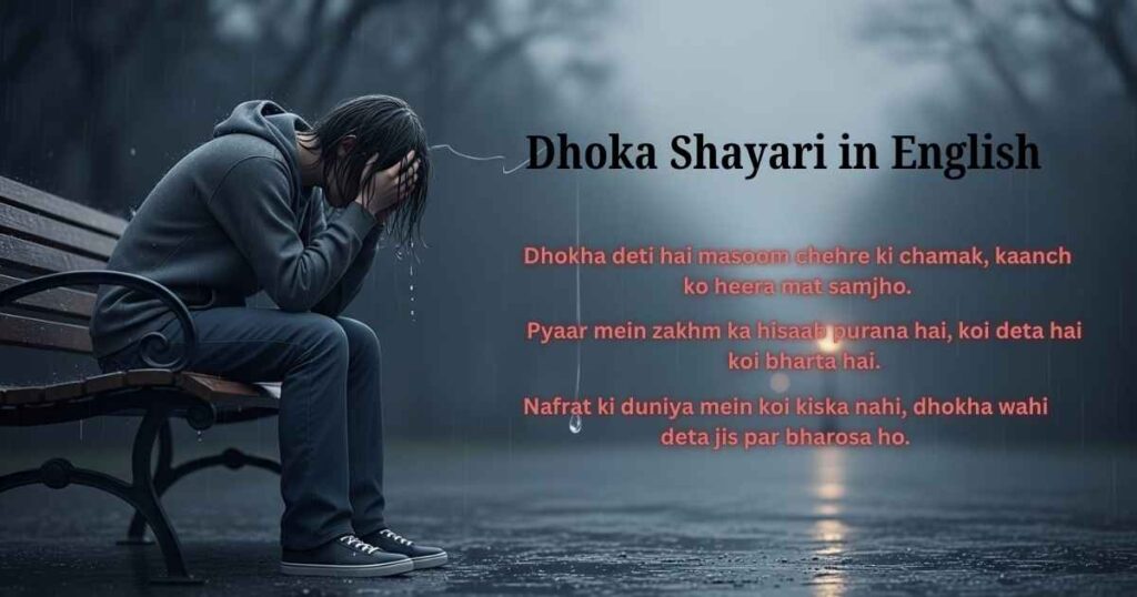 Dhoka Shayari in English