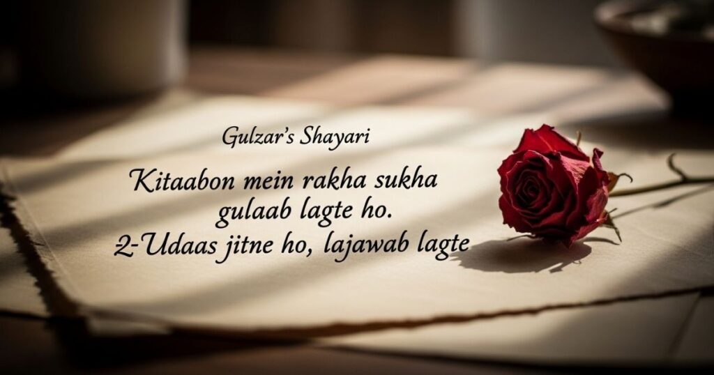 2 Lines Gulzar Shayari