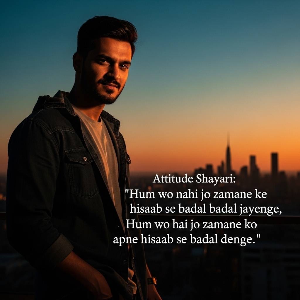 Attitude Shayari in Roman English