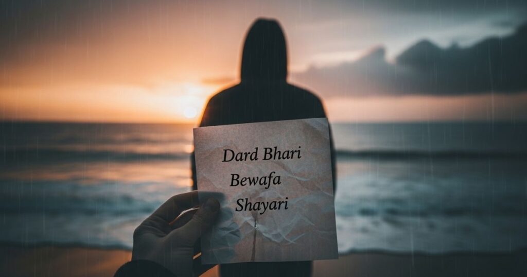 Dard Bhari Bewafa Shayari
