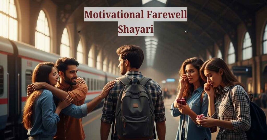 Motivational Farewell Shayari