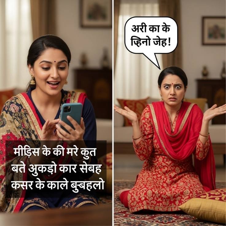 Nanad Bhabhi Shayari in Hindi