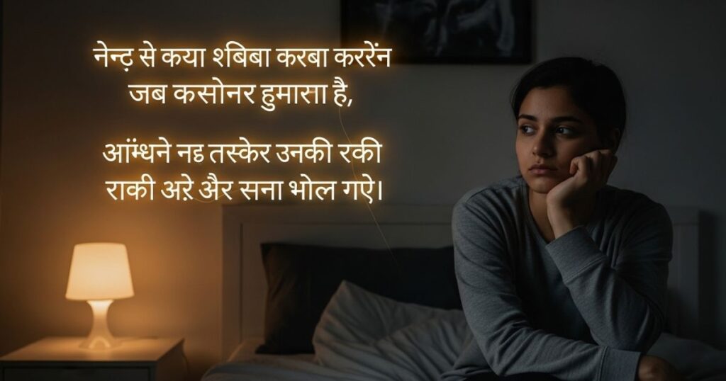 Neend Shayari in Hindi