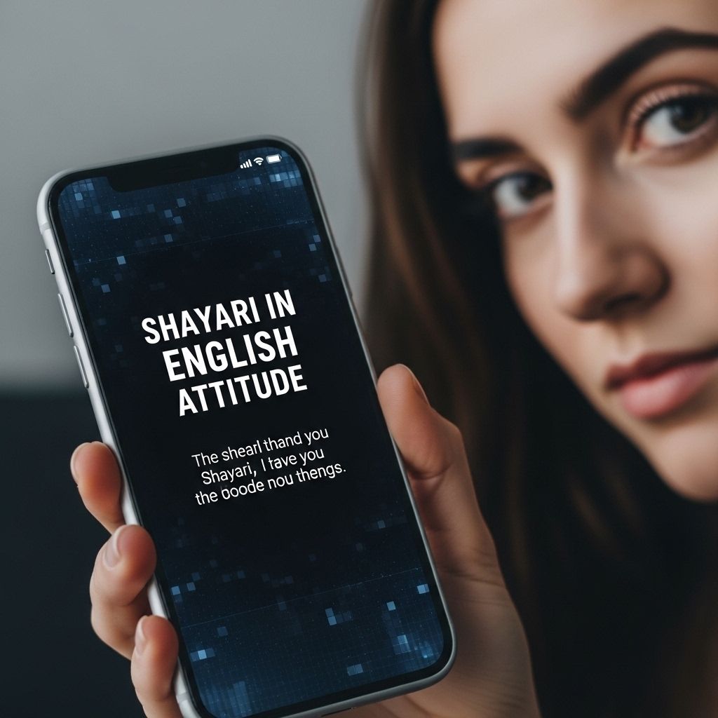 Shayari in English Attitude