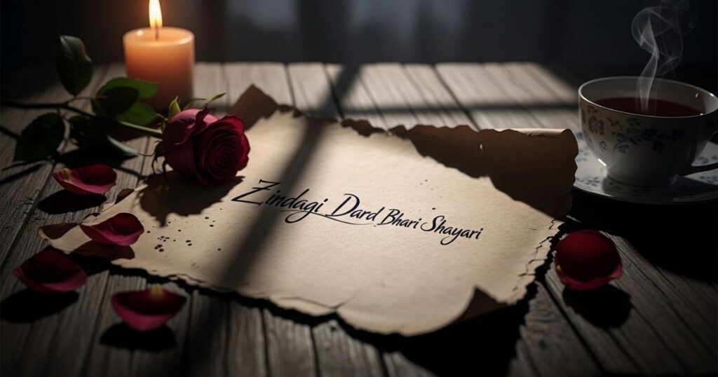 Zindagi Dard Bhari Shayari