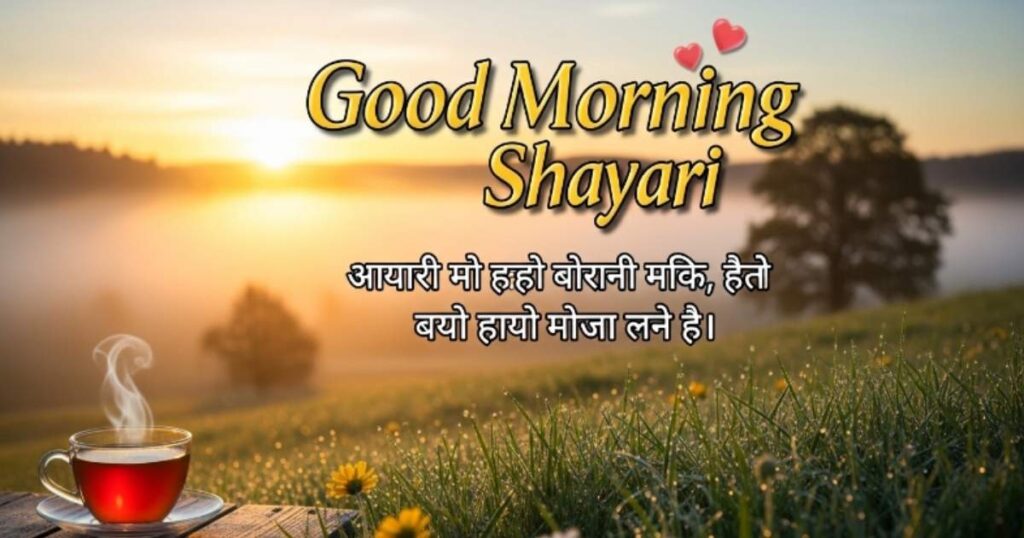 Good Morning Shayari