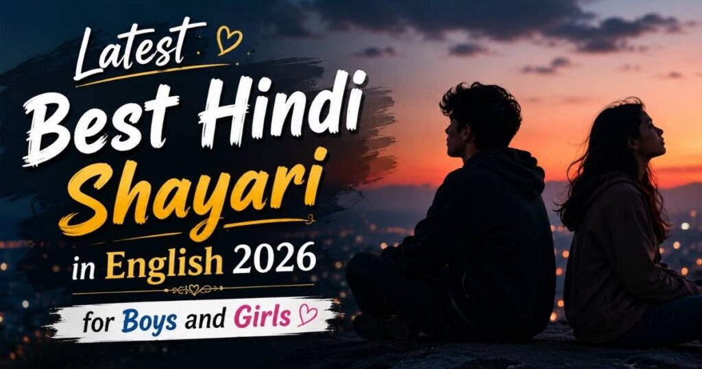 Hindi Shayari in English